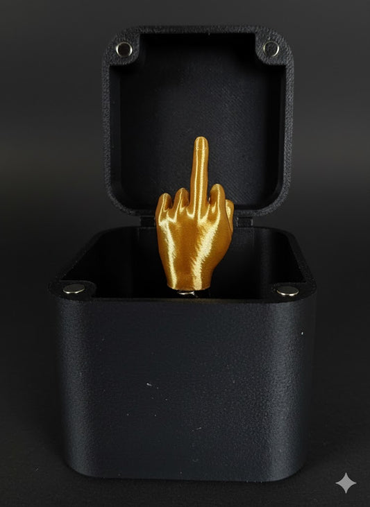 Box ze Środkowym Palcem/Kwiatem/Sercem